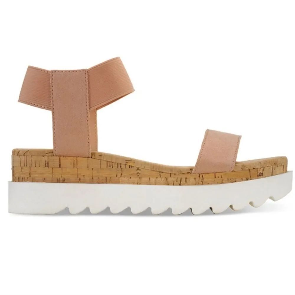 BRAND NEW SUN+STONE MELANIE WEDGE SANDALS, CREATED FOR MACY'S